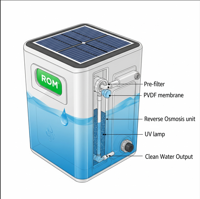 Water Treatment Canggih Tenaga Surya Solusi Air Bersih Masa Kini